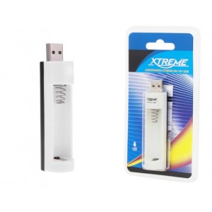 Incarcator acumulatori R3,R6 USB XTREME XN-101, incarca un acumulator R3 sau R6